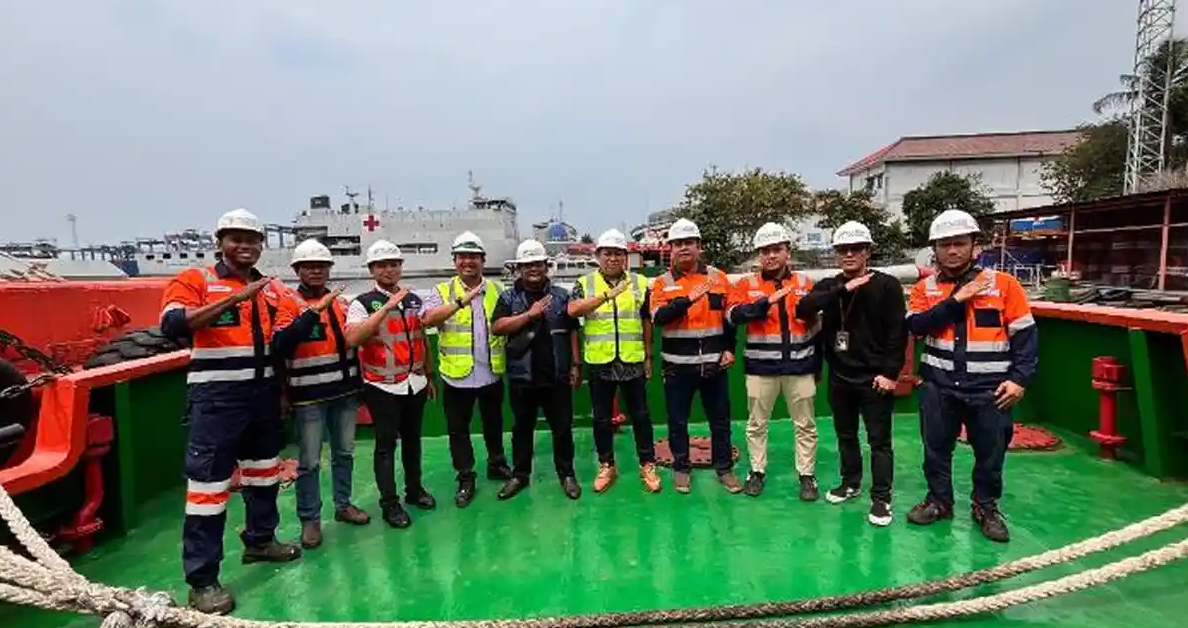 Pastikan Standar Kualitas dan Keselamatan Awak Kapal, Dirut PT ISMA Lakukan Management Walkhtrought